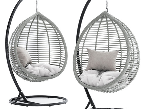 GraceOutdoorHangingSwingChair 3D मॉडल