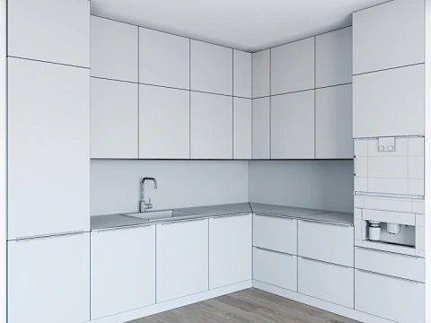 кухня 3D Модель