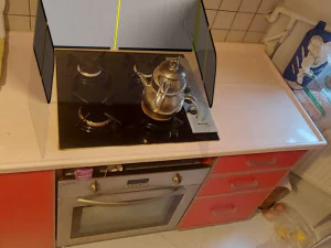 KITCHEN STOVE OIL SPLASH PREVENTION PANEL 3D Model