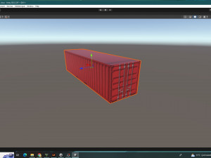 Container low 3D Model