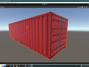 Container low 3D Model