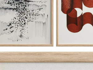 Picture Frame Set 1 3D Model