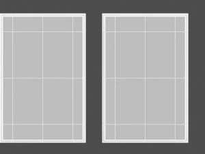 Picture Frame Set 1 3D Model
