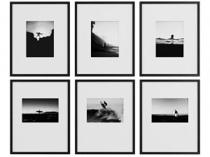 Conjunto de molduras para fotos 3 Modelo 3D