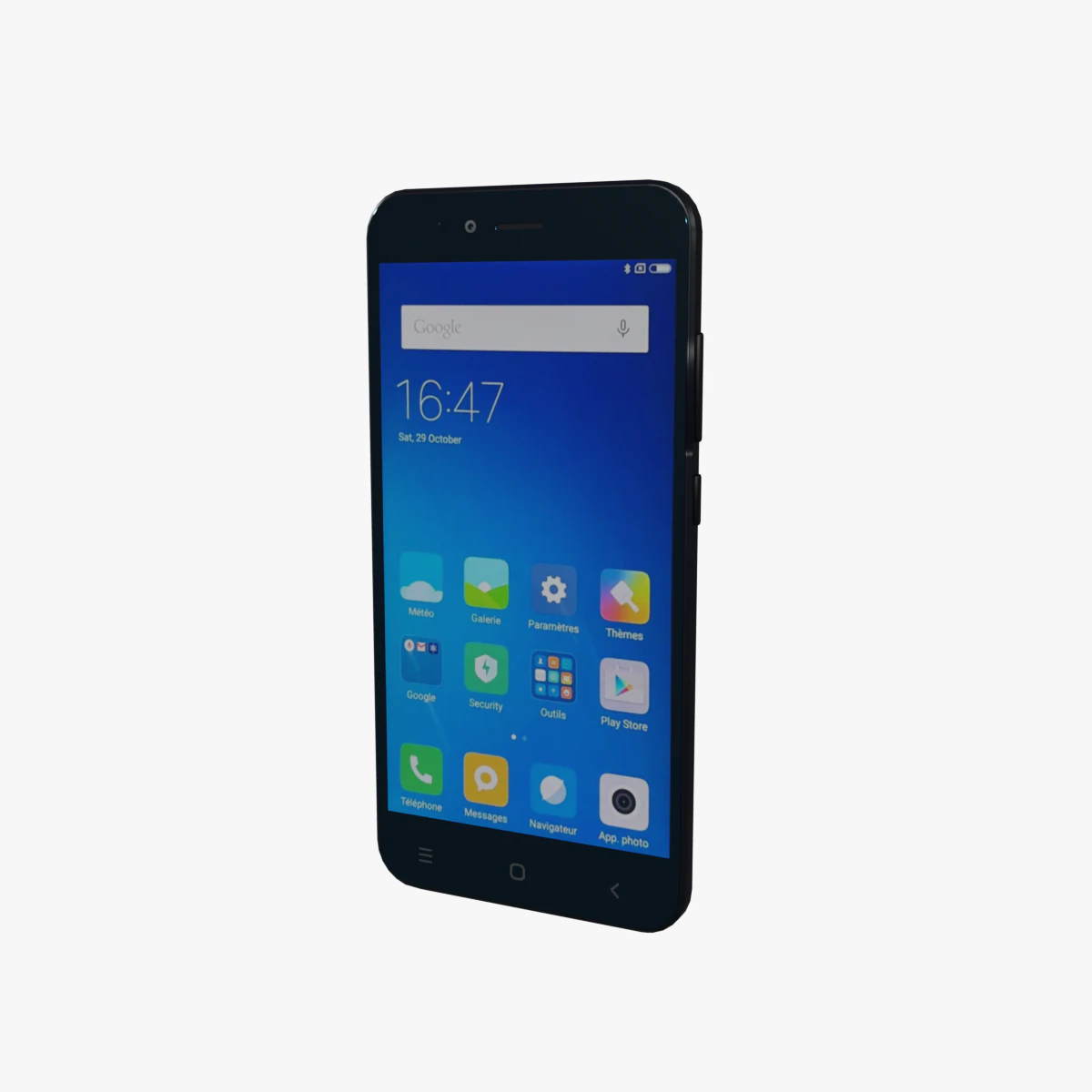 Xiaomi mi 5x 3D Model .c4d .max .obj .3ds .fbx .stl .blend