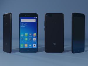 Xiaomi mi 5x 3Dモデル