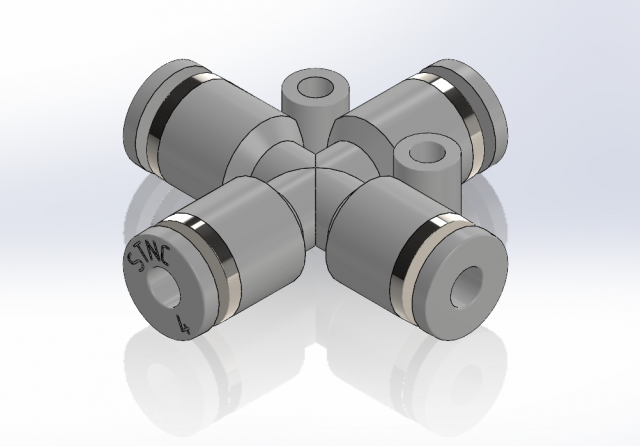 STNC-YPZA4 Cross Union Modello 3D .c4d .max .obj .3ds .fbx .stl .blend 
