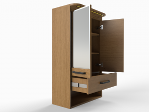 Bathroom cabinet 3D Model