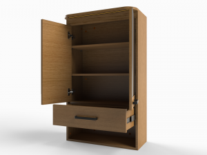 Bathroom cabinet 3D Model