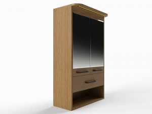 Bathroom cabinet 3D Model