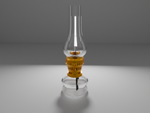 Old lamp 3D 模型