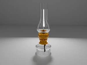 Alte Lampe 3D Modell