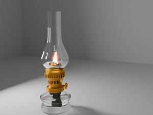 Old lamp 3D 模型