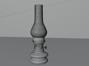 Old lamp 3D 模型