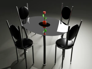 TABLE 3D Model