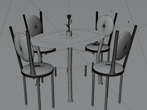 TABLE 3D 模型