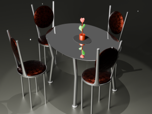 TABLE 3D 模型