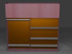 Kleiderschrank 3D Modell
