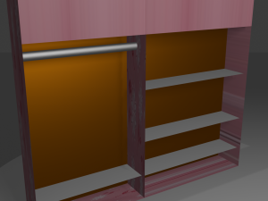 Wardrobe 3D 模型