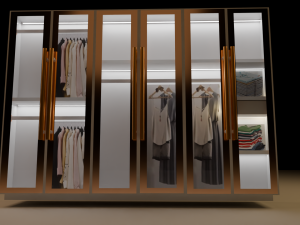 Wardrobe 3D 模型