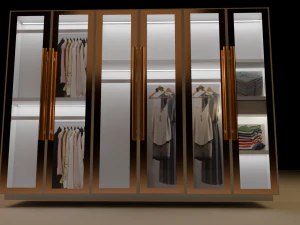 Kleiderschrank 3D Modell