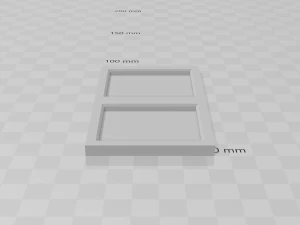 Cf card holder 3D Print Model
