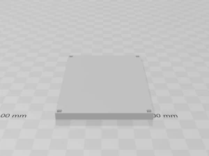 Cf card holder 3D Print Model