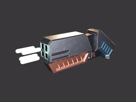 Energy Weapon - Blaster 3D 모델