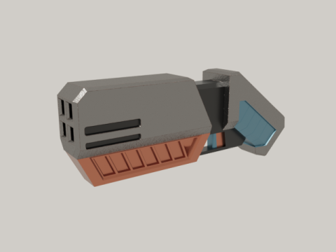 Energy Weapon - Blaster 3D Модель