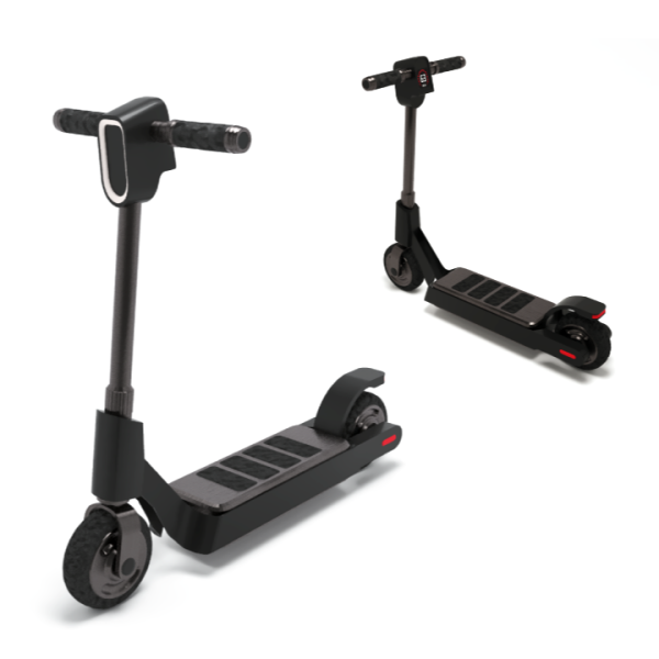 Electric scooter Model 3D .c4d .max .obj .3ds .fbx .stl .blend 