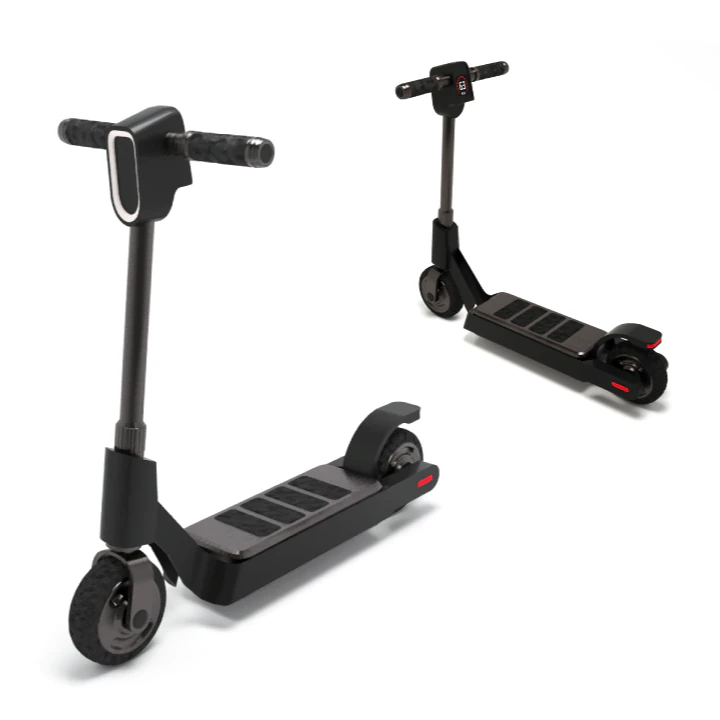 Electric scooter 3D Model .c4d .max .obj .3ds .fbx .stl .blend
