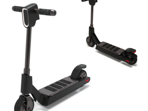 Electric scooter 3D 모델