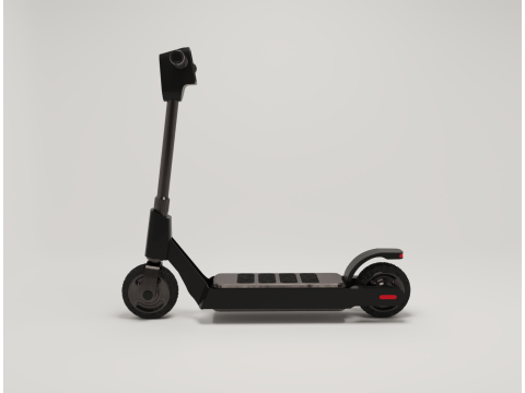Electric scooter Model 3D