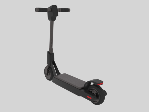 Electric scooter Model 3D