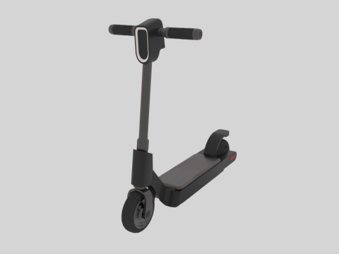 Electric scooter Model 3D