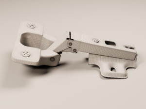 Classic furniture hinge 3D 모델