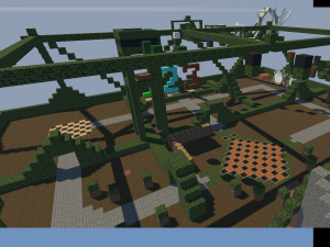Sky Craft Lobby Minecraft Model 3D