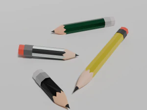 FREE pencil pack 3D Model