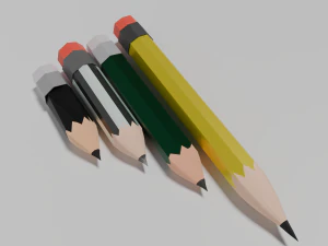 FREE pencil pack 3D Model