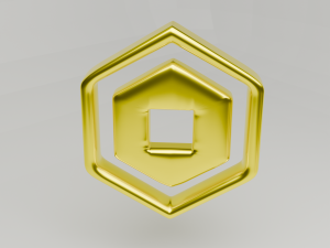 ROBUX Coin - Roblox 3D Model