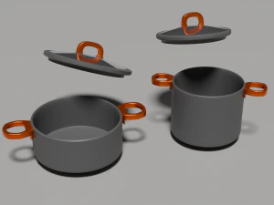 Kitchen package - 35 utensils 3D Model