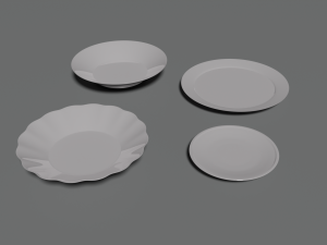 Kitchen package - 35 utensils 3D मॉडल