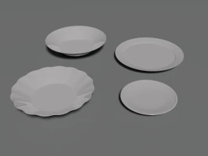 Kitchen package - 35 utensils 3D Model