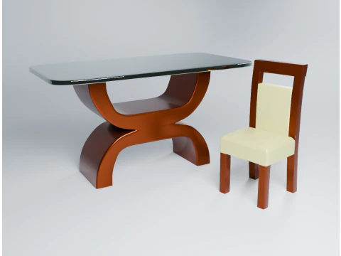 Mobili moderni per sala da pranzo GRATUITI Modello 3D