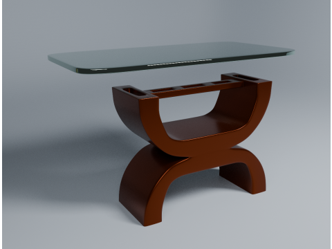 FREE modern dining room furniture 3D 모델