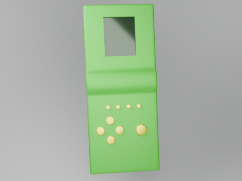 Classic Green Brick Game Modello 3D