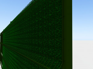 Grass Fence 3D Model