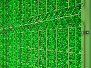 Grass Fence 3D Model