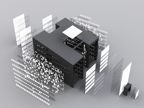 Building - Denmark - Copenhagen Model 3D