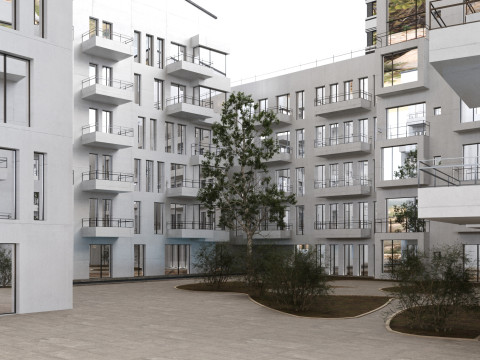 Area - Copenhagen Denmark Model 3D